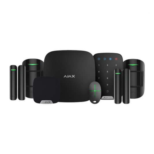 Sistema di allarme senza fili AJAX Set Deluxe Nero