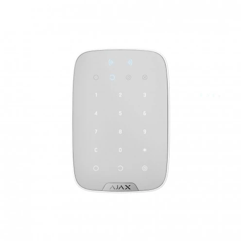 Tastiera wireless AJAX Plus con funzione di tag bianco