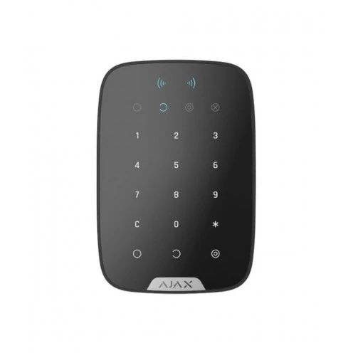 Tastiera wireless AJAX Plus con funzione di tag nero