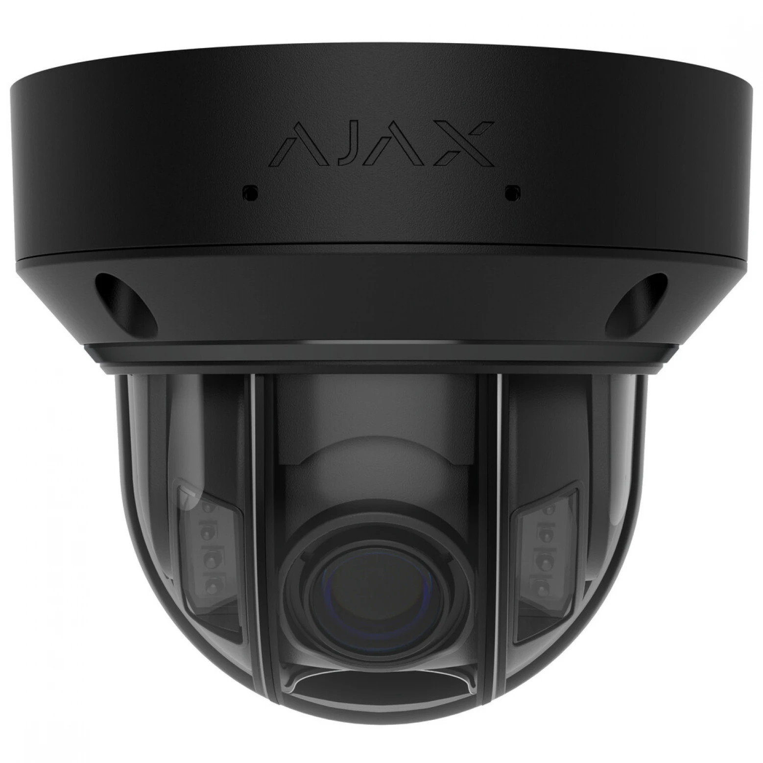 Ajax Systems - Dome - Varifocale 2,8-12 mm - 8 megapixel - Telecamera IP - Illuminazione ibrida - Nero