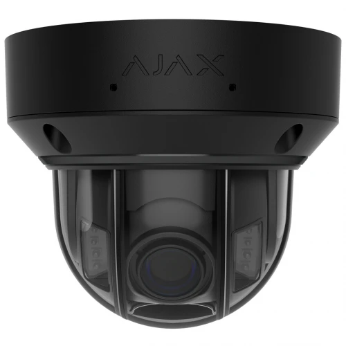 Ajax Systems - Dome - Varifocale 2.8-12mm - 5 Megapixel - Telecamera IP - Illuminazione ibrida - Nero