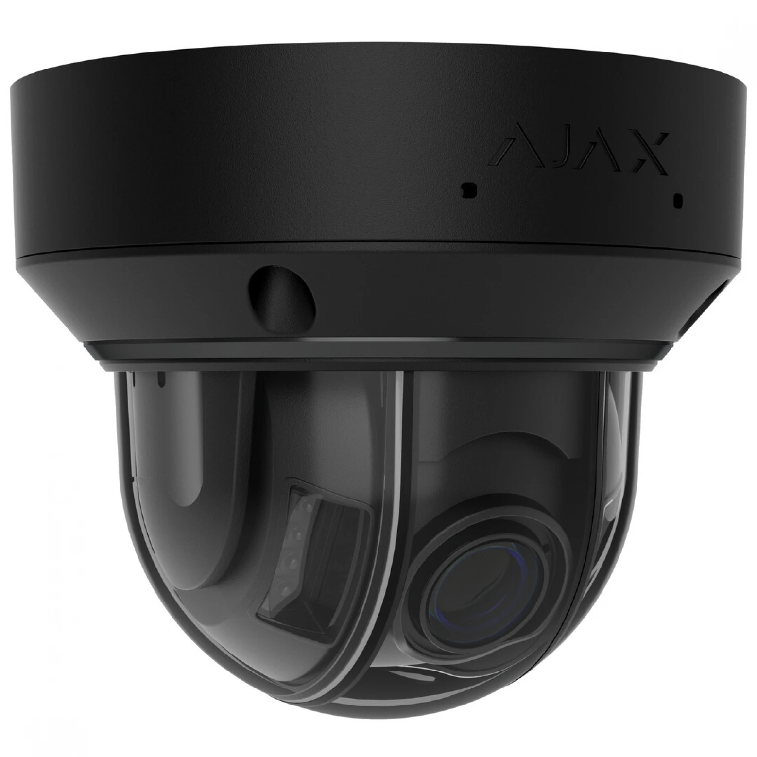 Ajax Systems - Dome - Varifocale 2,8-12 mm - 8 megapixel - Telecamera IP - Illuminazione ibrida - Nero