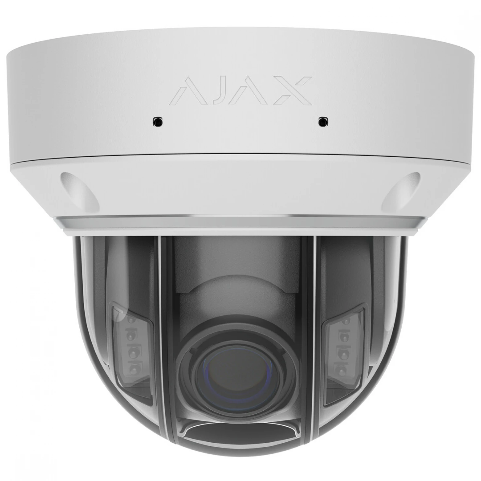Ajax Systems - Dome - Varifocale 2,8-12 mm - 5 megapixel - Telecamera IP - Illuminazione ibrida - Bianca