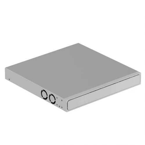 Ajax Systems - Registratore NVR - HDMI - PoE  - H2D - AC - 8 canali - Bianco