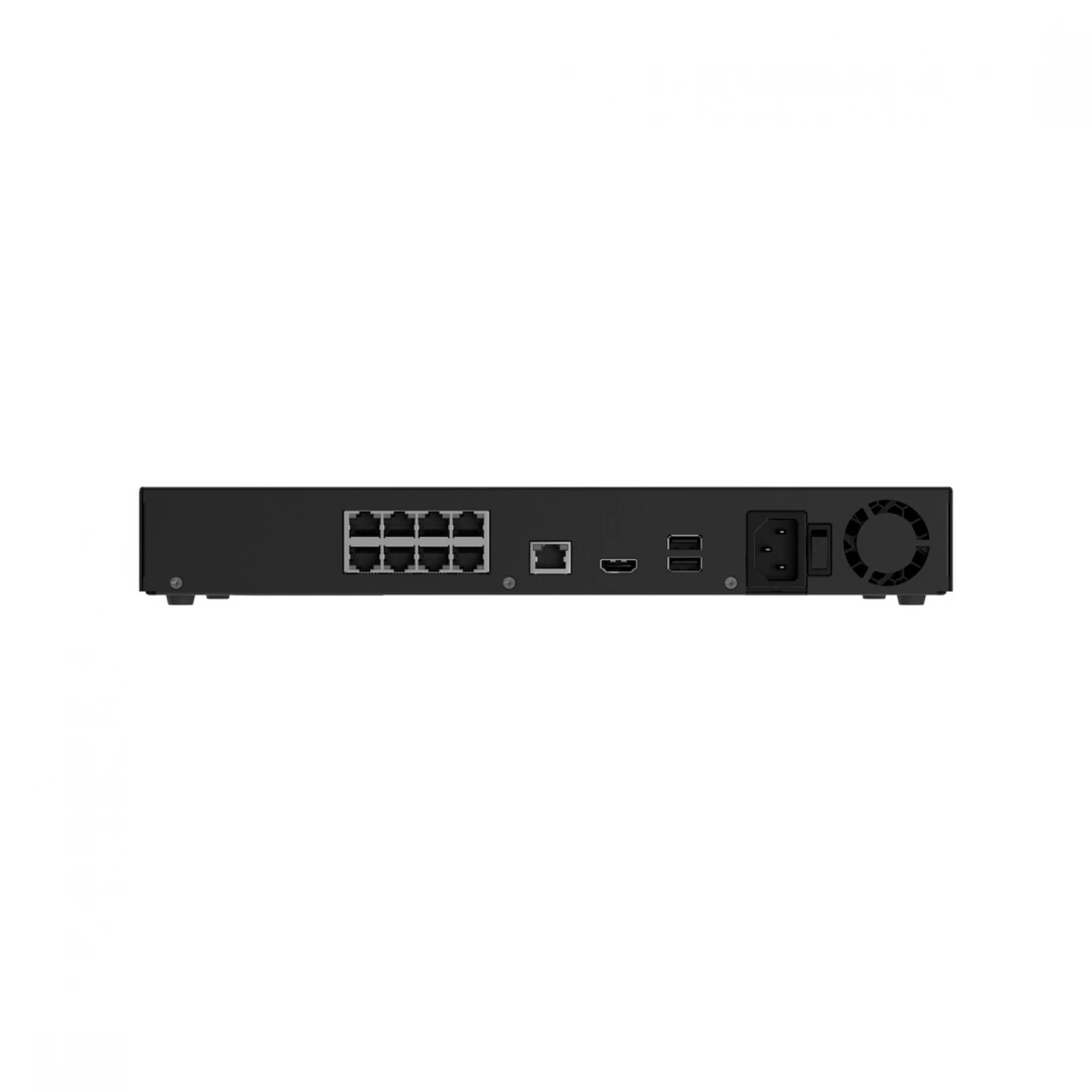Ajax Systems - Registratore NVR - HDMI - PoE - H2D - AC - 16 canali - Nero