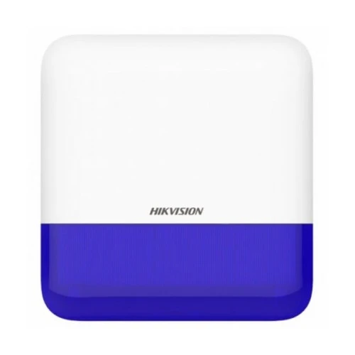 Hikvision DS-PS1-E-WE Sirena wireless per esterni con luce flash blu