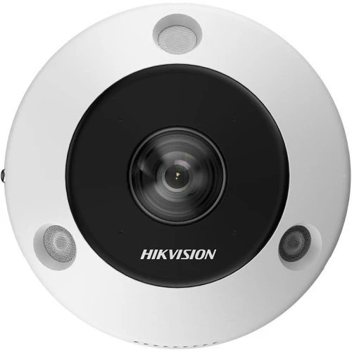 Hikvision - DS-2CD6365G1-IVS - DeepinView - Fisheye - Obiettivo 1,16MM - 6MP - IP - Wit
