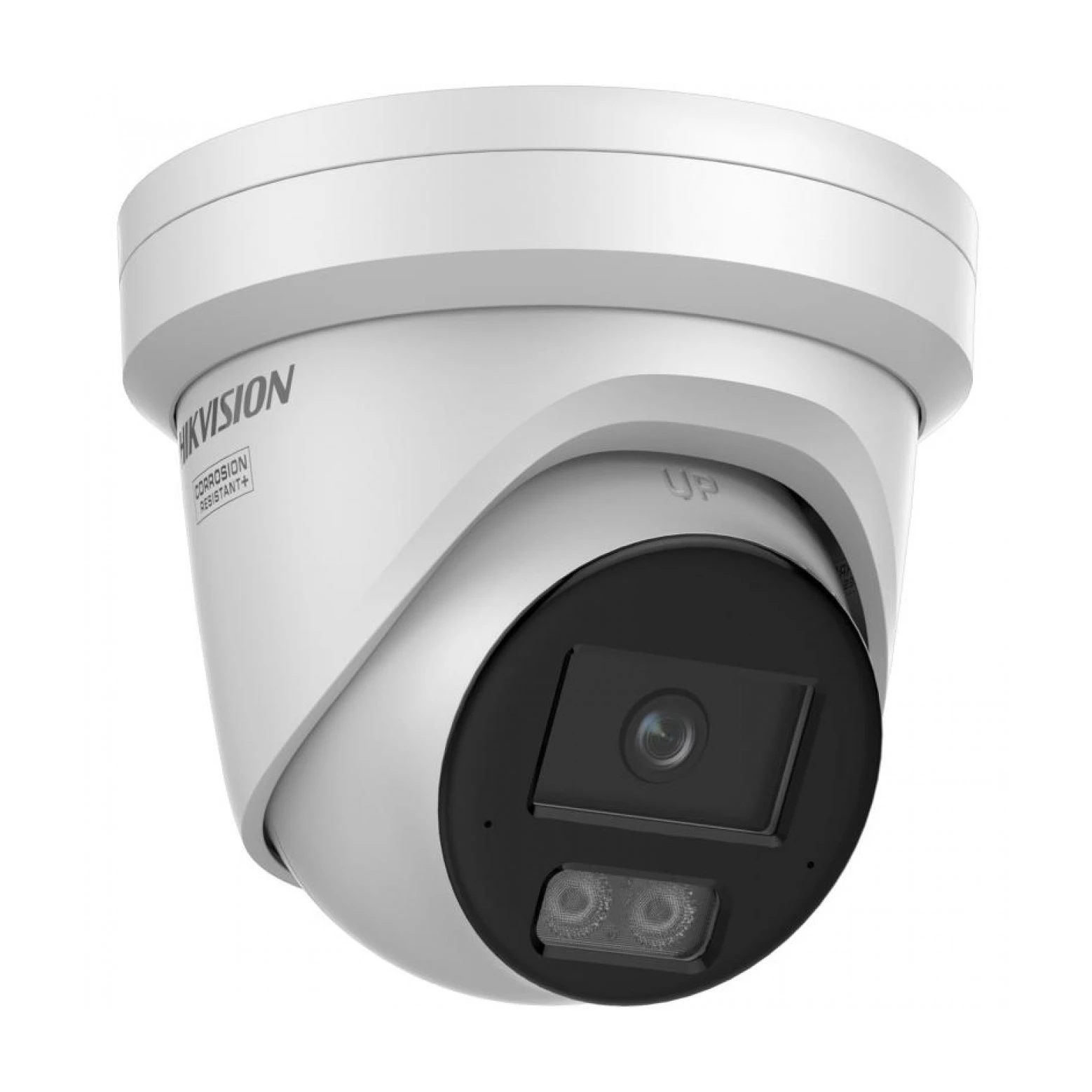 Hikvision - DS-2CD2367G3-LIS2UY - AcuSense - ColorVu ibrido - Torretta - 6MP - IP - Bianco