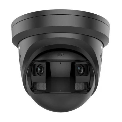 Hikvision - DS-2CD23127G3P-LIS2UY/SL - 12MP - 180° Panorama - ColorVu 3.0 - AcuSense 3.0 - Camera - Nero