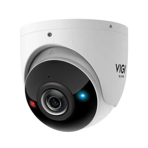 VIGI By TP-link - InSight S485PI - 8 MP - IR - Panoramica - AI - Turret - con sistema di deterrenza attivo - Bianco