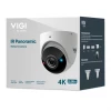 VIGI By TP-link - InSight S485PI - 8 MP - IR - Panoramica - AI - Turret - con sistema di deterrenza attivo - Bianco