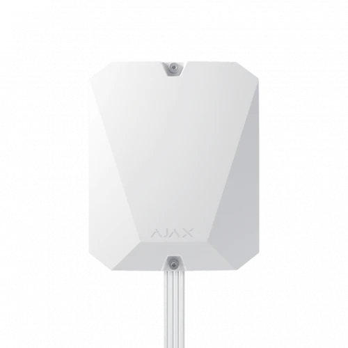 Modulo wireless Ajax MultiTransmitter per 18 zone cablate Bianco