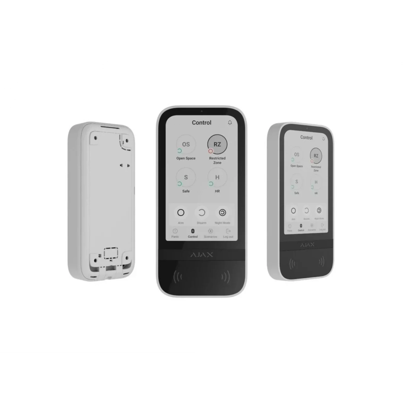 Tastiera touchscreen wireless AJAX Bianco