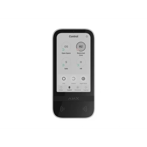 Tastiera touchscreen wireless AJAX Bianco