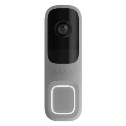AJAX Doorbell Telecamera da 4 MP con sensore AI e PIR integrati Grigio