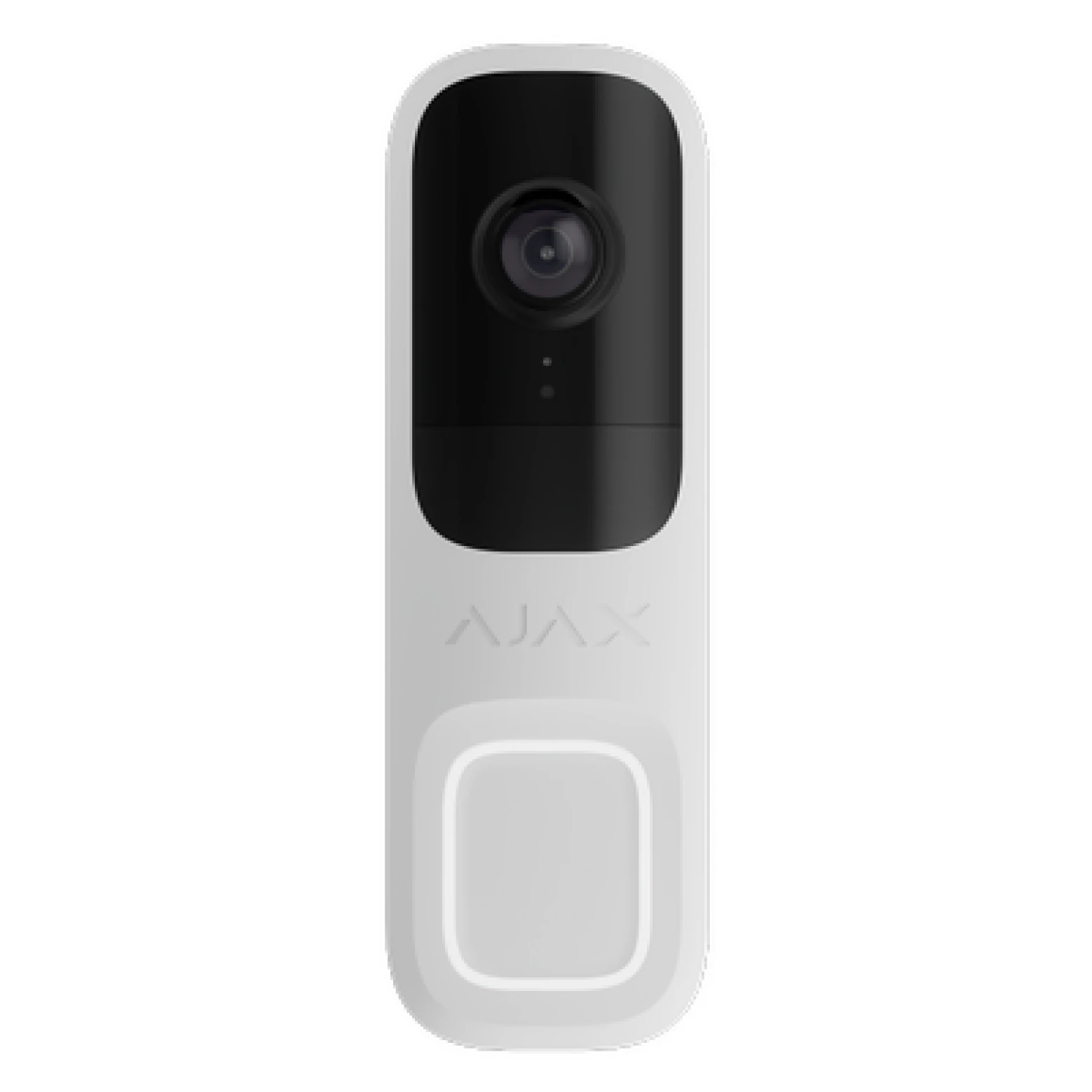 AJAX Doorbell Telecamera da 4 MP con sensore AI e PIR integrati Bianco