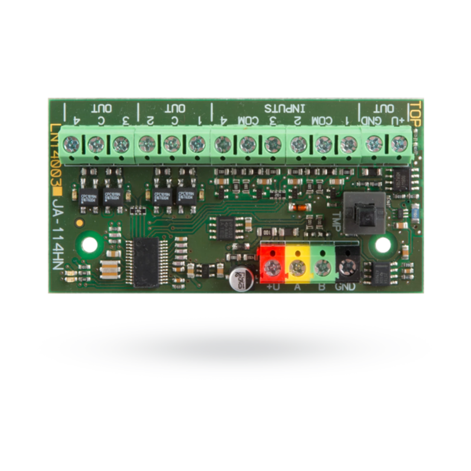 Jablotron JA-114HN Modulo terminale BUS cablato con 4 ingressi e uscite