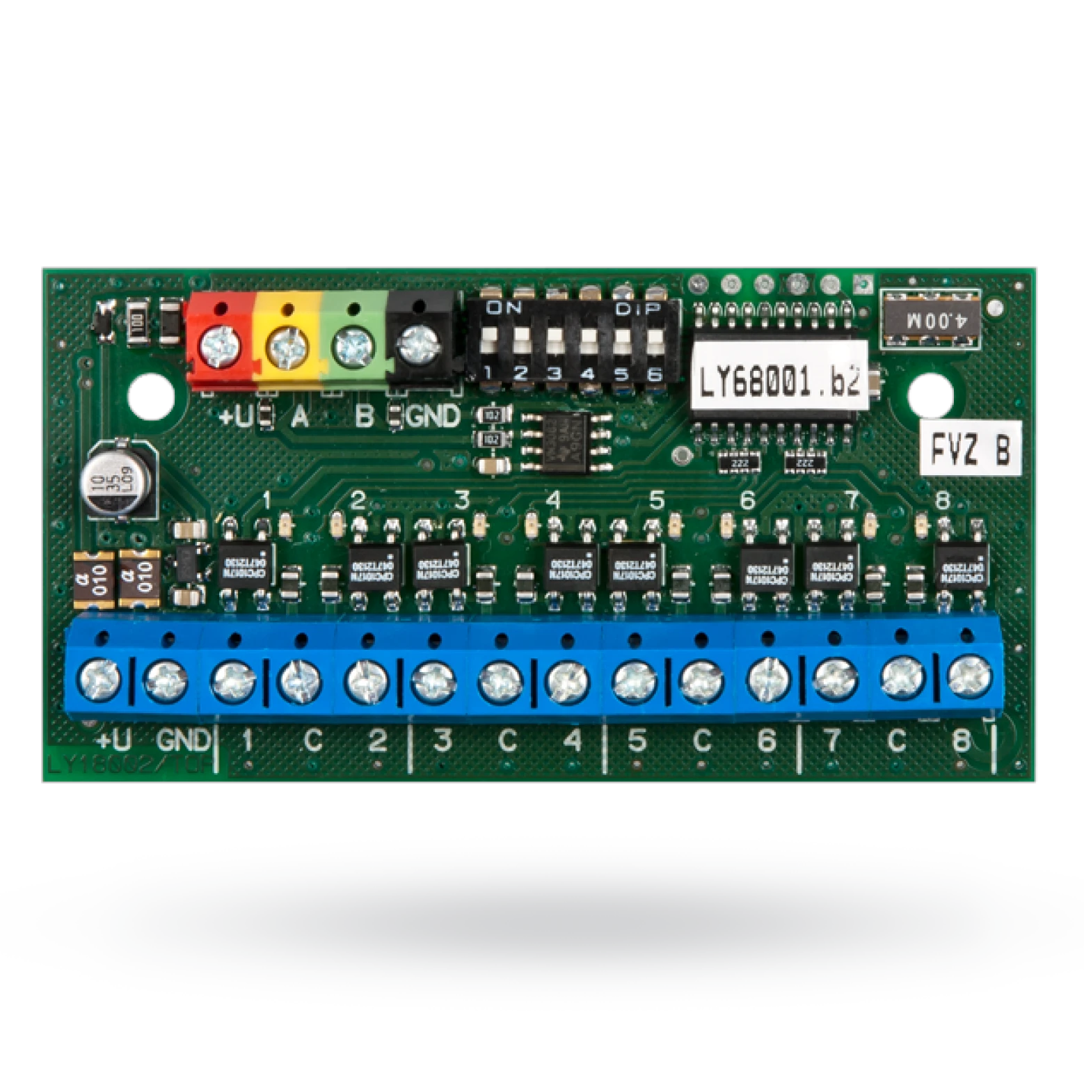 Modulo di uscita cablato Jablotron JA-118N 8 canali BUS