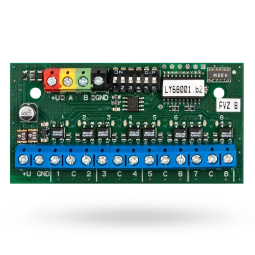 Modulo di uscita cablato Jablotron JA-118N 8 canali BUS