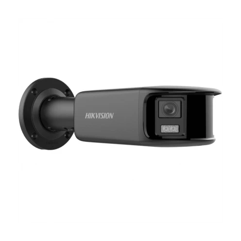 Hikvision DS-2CD2T87G2P-LSU/SL - ColorVu ibrido - Acusense - Bullet - 8MP - Obiettivo da 4 mm - Panorama a 180 gradi - IP - Nero