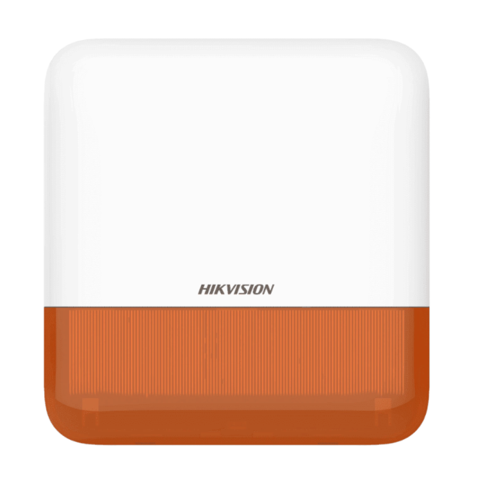 Hikvision DS-PS1-E-WE Sirena wireless per esterni con luce flash arancione