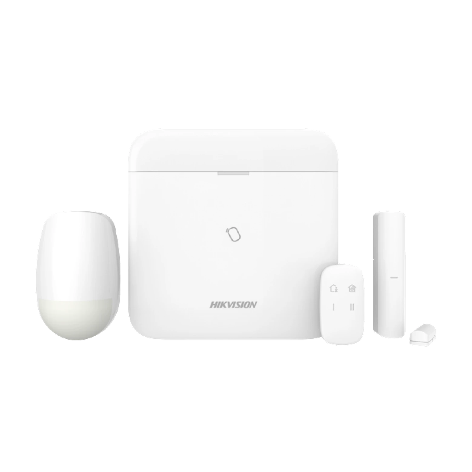 Hikvision DS-PWA96-KIT-WE, starter kit AxPro con sistema di allarme wireless 4G, LAN, Wifi