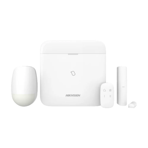 Hikvision DS-PWA96-KIT-WE, starter kit AxPro con sistema di allarme wireless 4G, LAN, Wifi