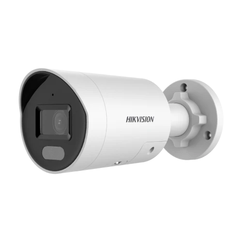 Hikvision DS-2CD2047G2-LU/SL(C), 4 Megapixel, ColorVu, Mini Bullet, 40m LED, Microfoon, Altoparlante e Luce stroboscopica