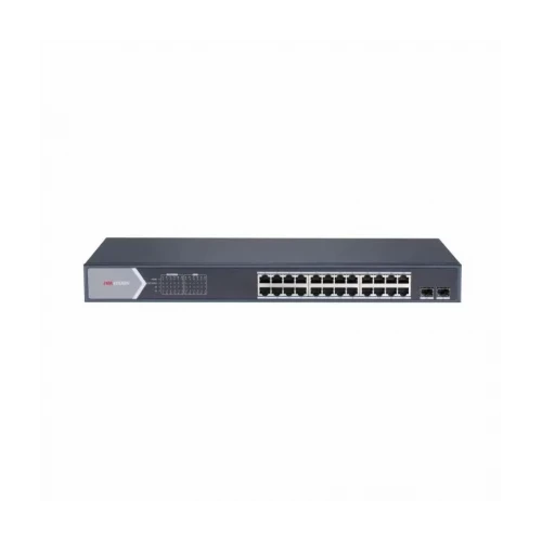Hikvision DS-3E1526P-SI - 26 porte - Gigabit - Switch - 24x PoE