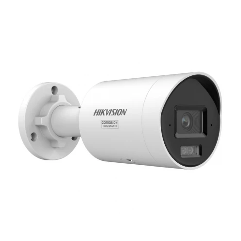 Hikvision DS-2CD2087G3-LI2UY/SL - AcuSense - ColorVu ibrido - Mini Bullet - 8MP - IP - Bianco