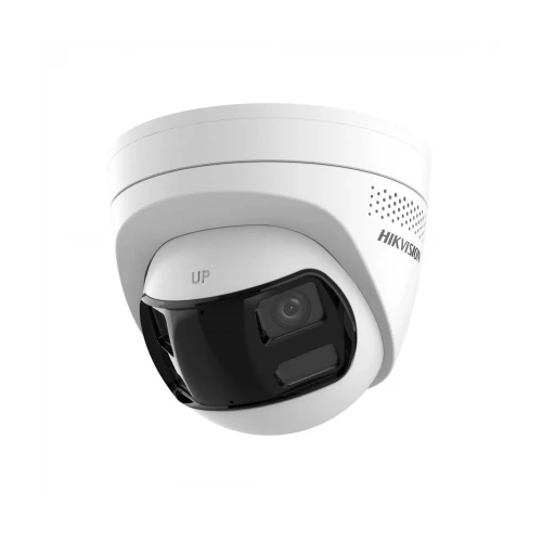Hikvision DS-2CD1383G2P-LIUF/SL - ColorVu ibrido - Turret - Dual Lens - 8MP - IP - Bianco