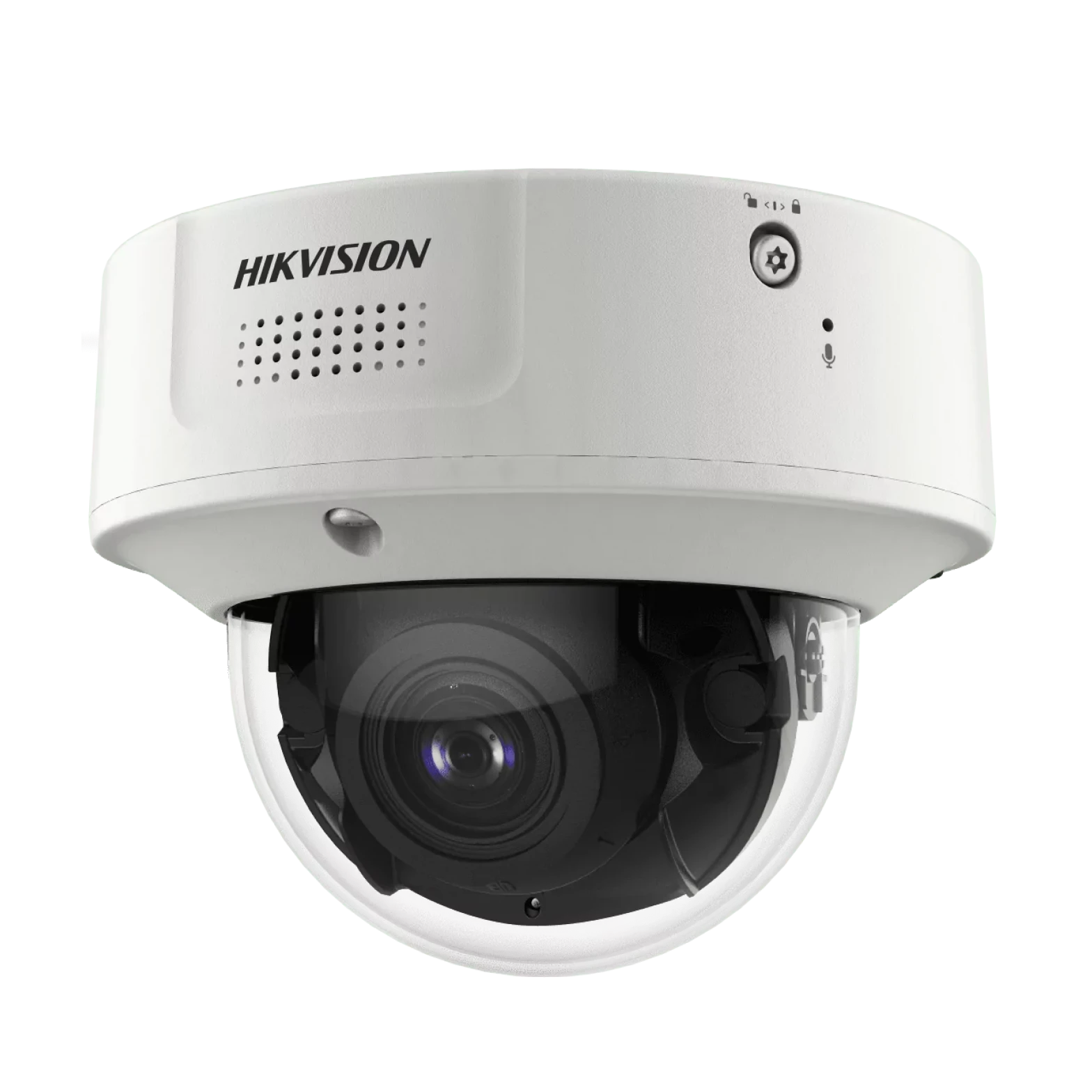 Hikvision - IDS-2CD7186G0-IZHSY - Serie DeepinView - 8MP - Obiettivo varifocale 2,8-12mm - Telecamera dome - Bianco